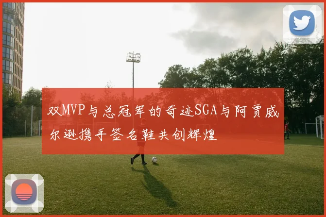 双MVP与总冠军的奇迹SGA与阿贾威尔逊携手签名鞋共创辉煌